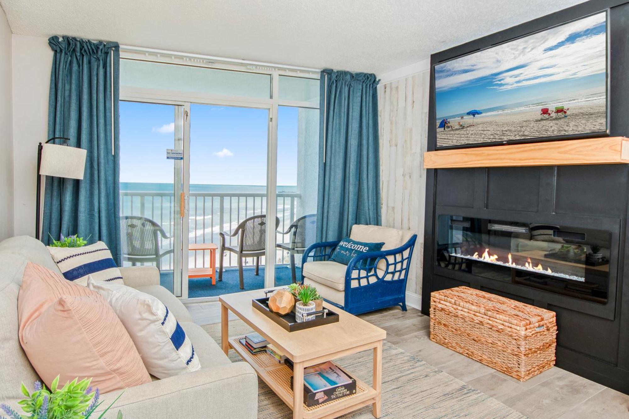 Sea Breeze Apartment เมอร์เทิลบีช ภายนอก รูปภาพ