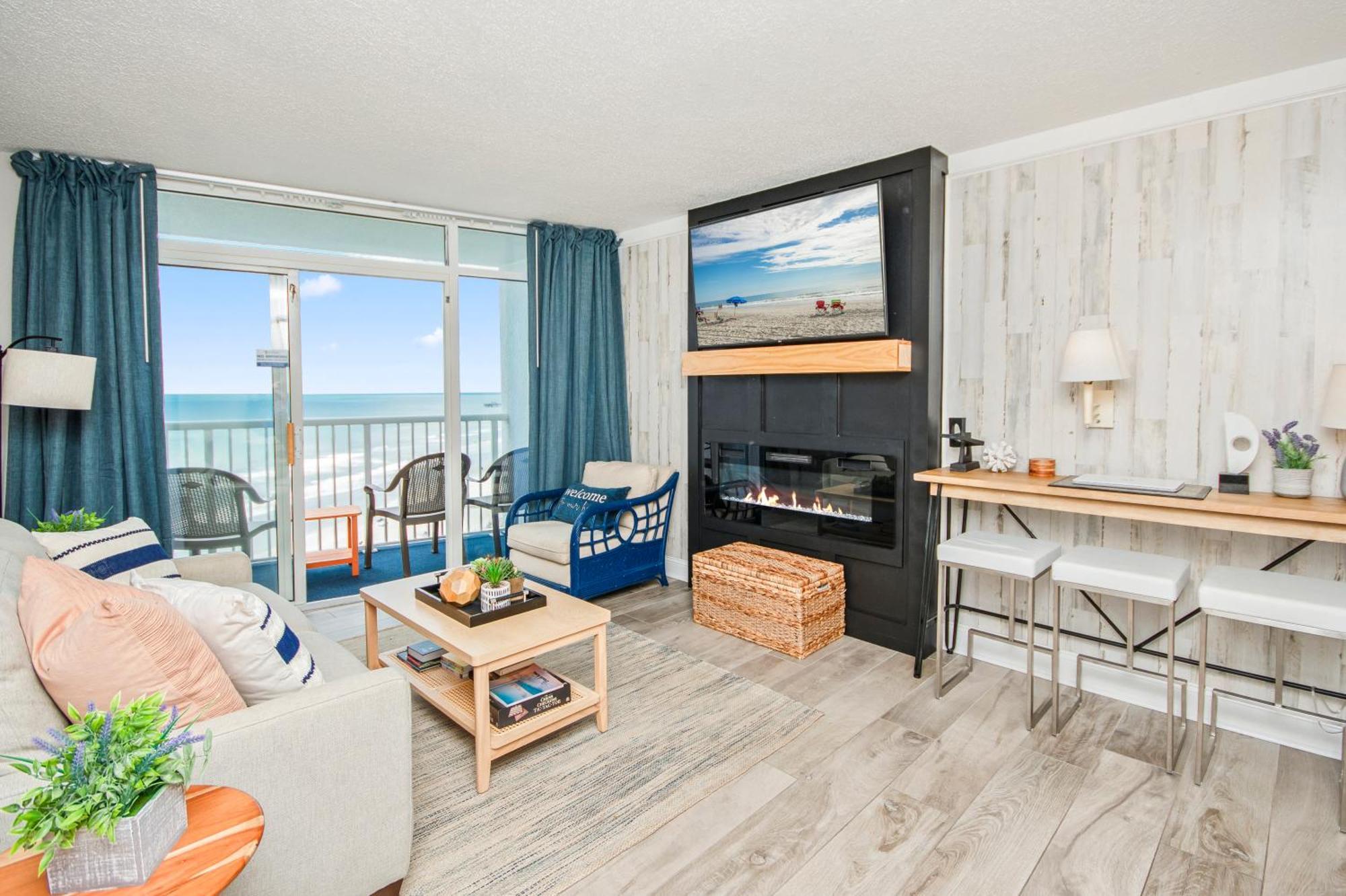 Sea Breeze Apartment เมอร์เทิลบีช ภายนอก รูปภาพ